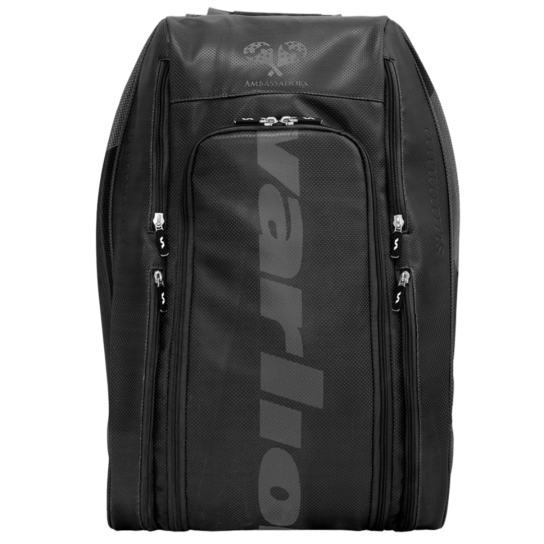 Varlion Ambassadors Leather Padel Bag Black
