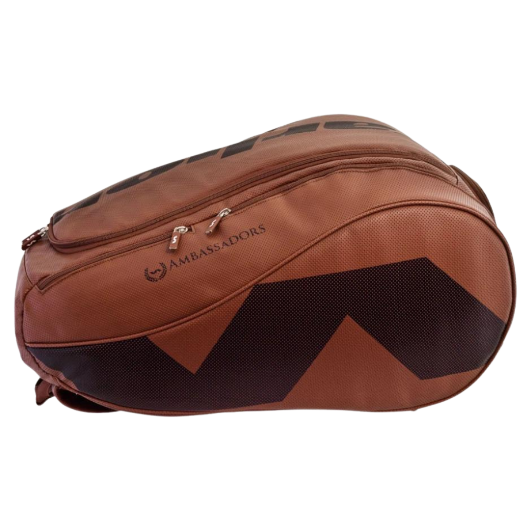 Varlion Ambassadors Leather Padel Bag Brown